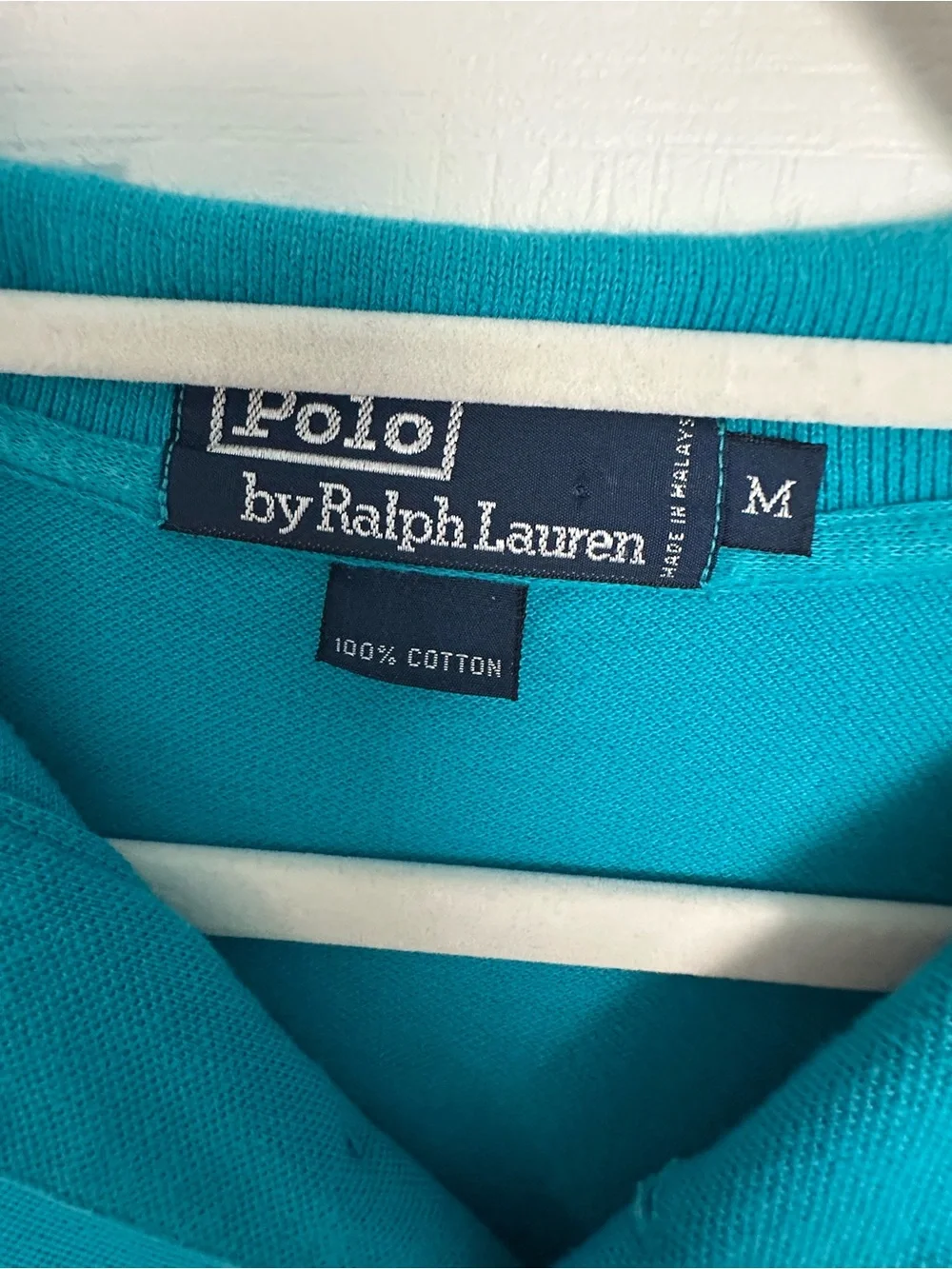Ralph Lauren Men’s Teal Polo with Yellow Pony